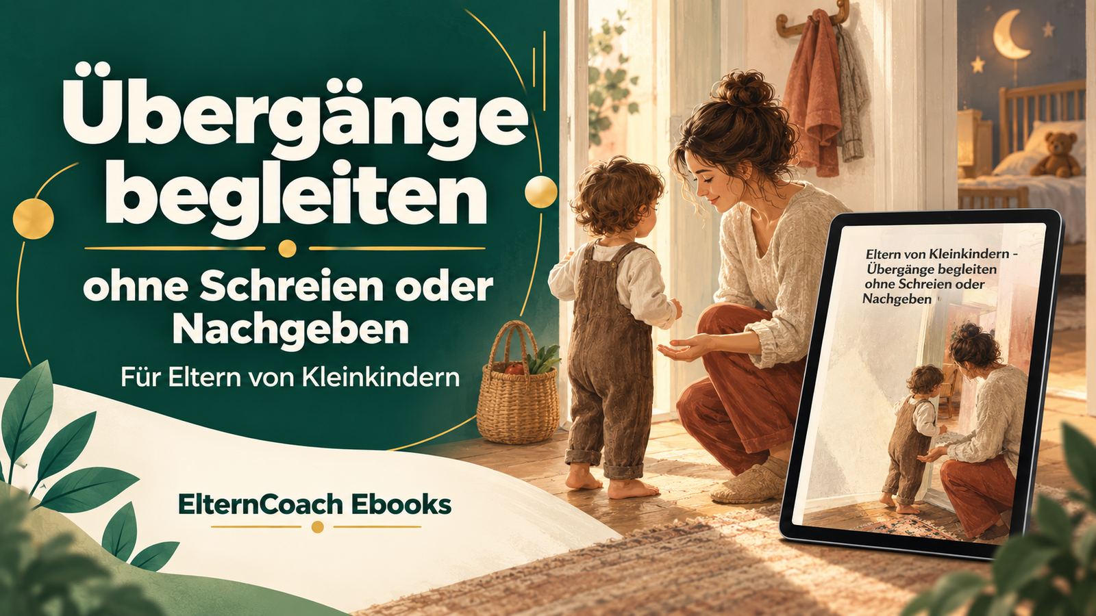 Cover des Ebooks Übergänge begleiten ohne Schreien oder Nachgeben